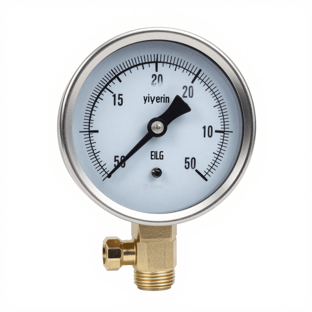 Glycerin-Filled Pressure Gauge - 3